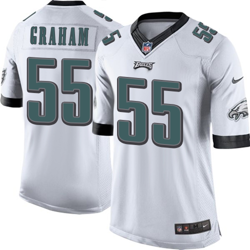 Youth Limited Brandon Graham Nike Jersey White Road - #55 NFL Philadelphia Eagles